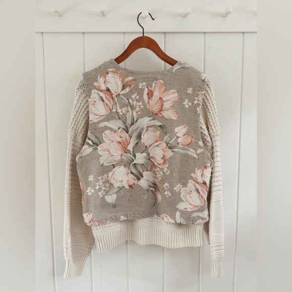 Orvis Vintage Floral Button Vest Canvas Cottagecore Layering Fall Women Medium - Picture 13 of 14